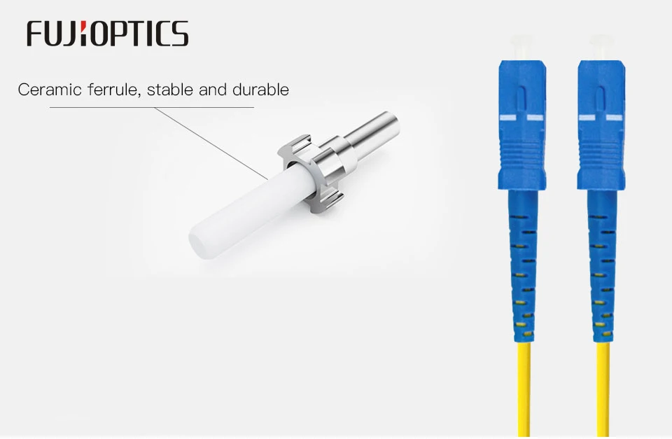 FTTH Fiber Optic Patch Cord With SC LC FC ST Connector Fibre Optic Patchcord Cable