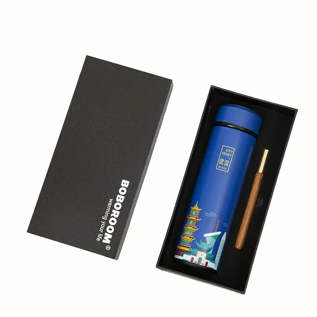 High quality wholesale exclusive water bottle gift set for men