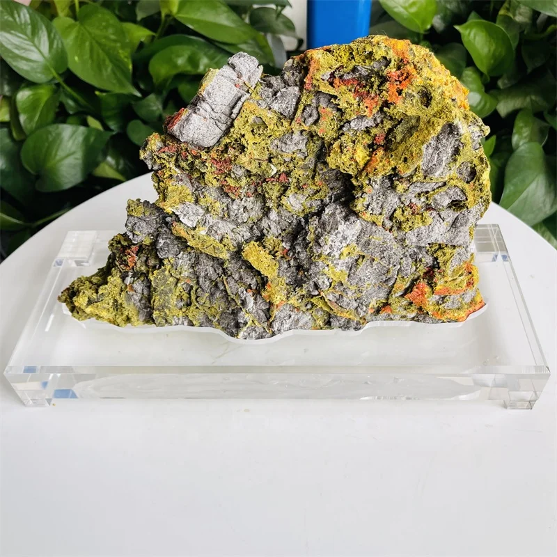 Wholesale high quality natural Realgar raw stones specimen for Decoration