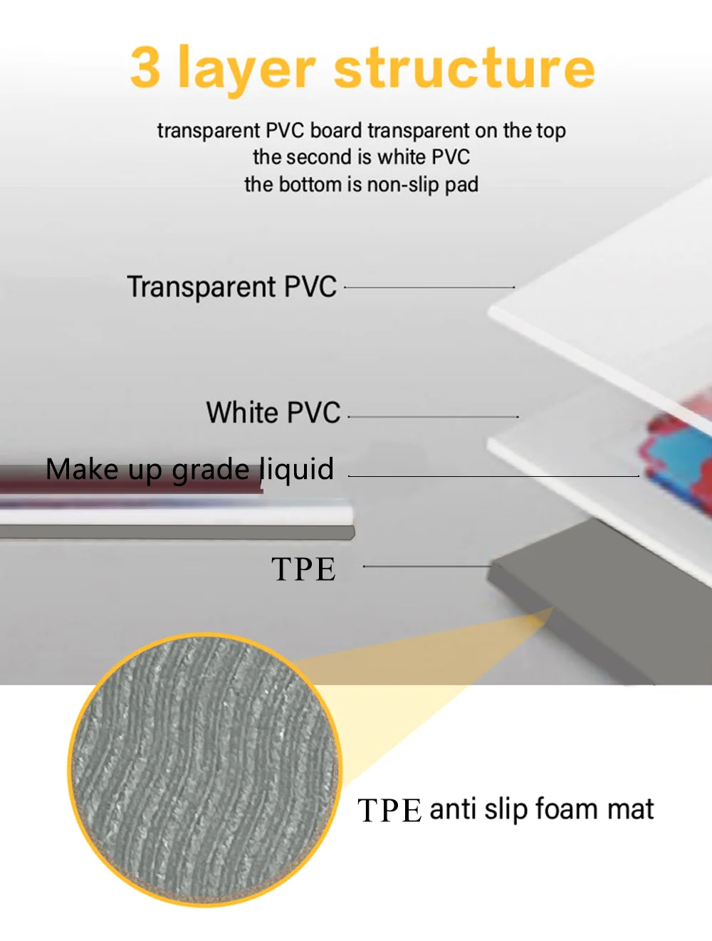 2024 Overseas Sensory Educational Toys Hot Selling Liquid Color Brick Kindergarten Nursery School Multimedia Room Dance Room