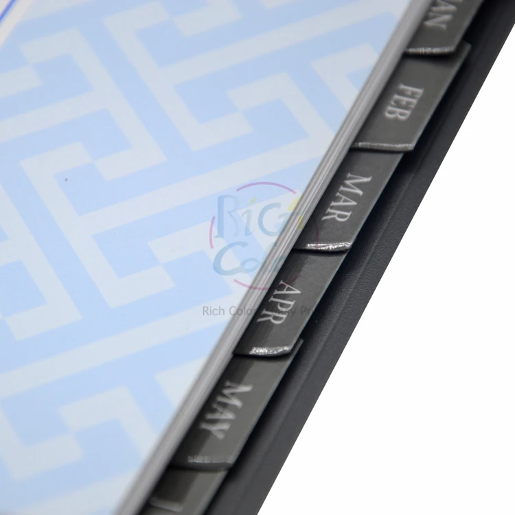 China custom printed wire o books loose-leaf books printing service