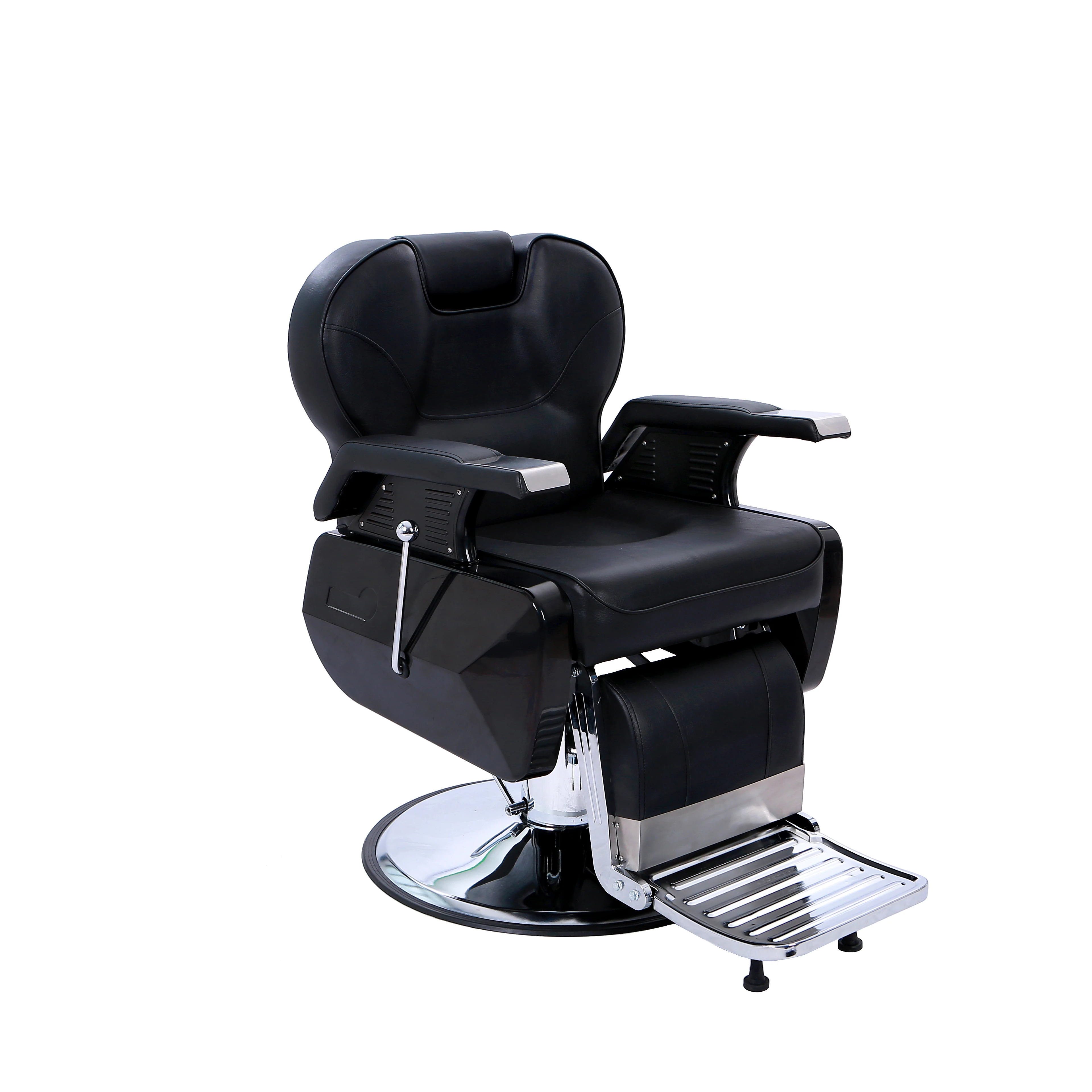 Beauty Hairdressing Barber Hair Salon Furniture Factory Supply Modern China Luxury Wholesale Black Style Barber Chair