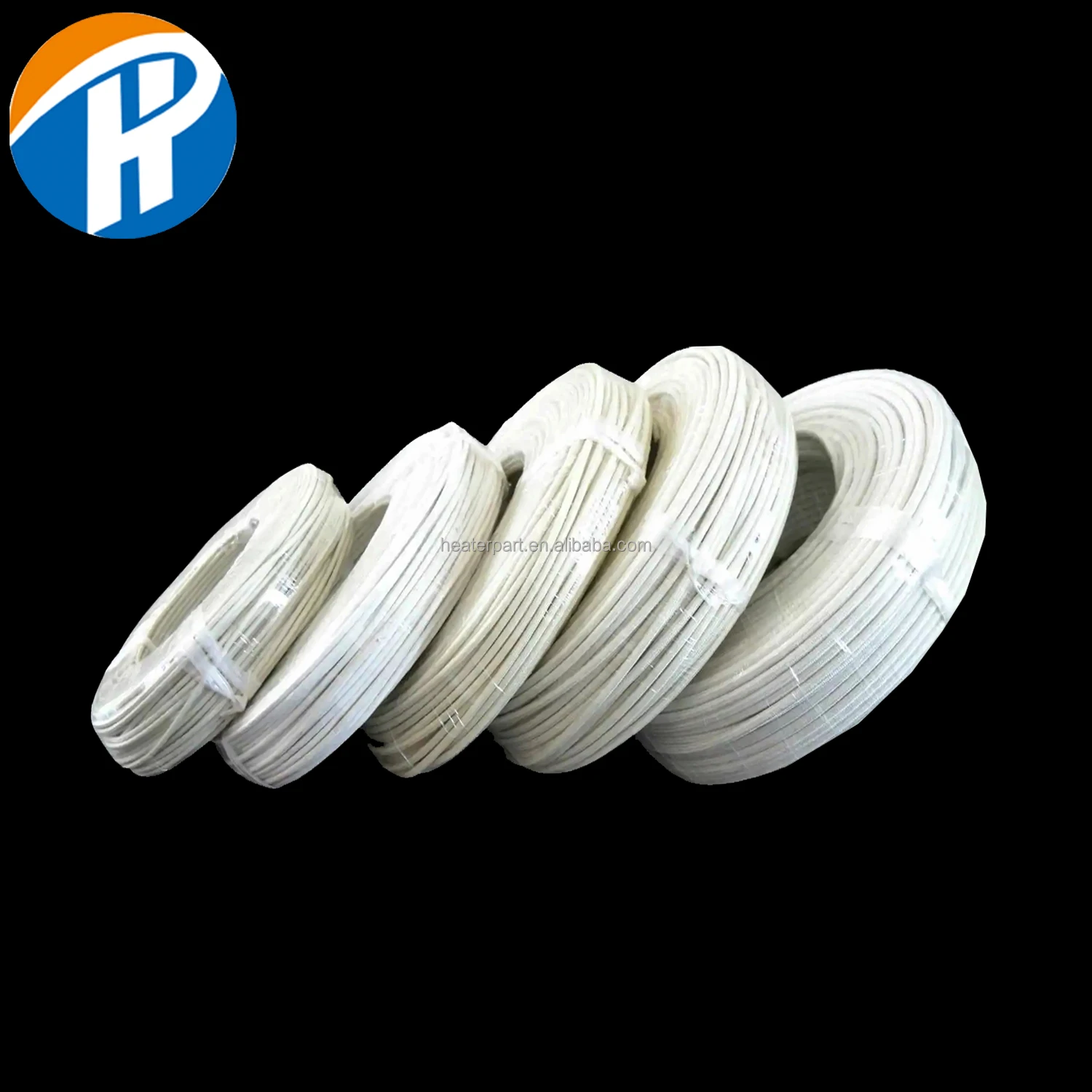 Factory Glass Fiber Braided Wire 0.5 to 25 Square braided nickel wire for high temperature applications
