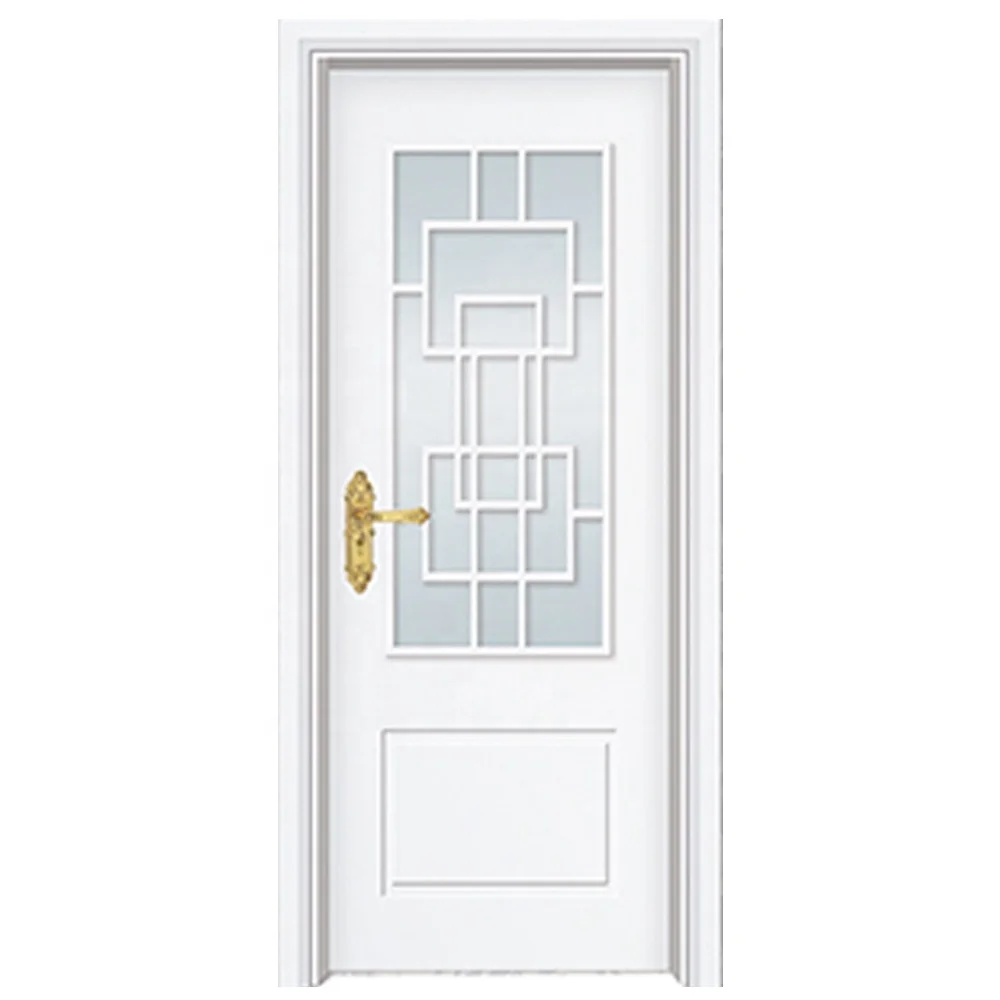 
Fashion Customized PVC Wooden Door Factory Direct Price Melamine Wooden Door High Quality Interior For Bedroom Wooden Door 