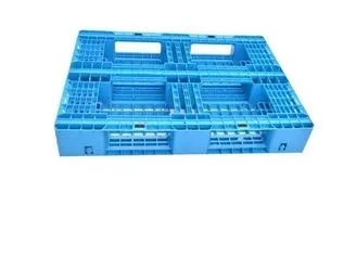 Пластиковый поддон 1200x1000 грузовой пластиковый синий Reifnfored