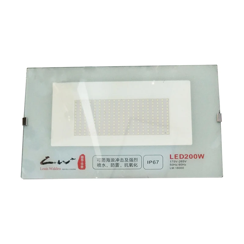 2019 hot sale Good quality High luminous flux multiple viewing angles outdoor lighting  220V 200w led floodlight