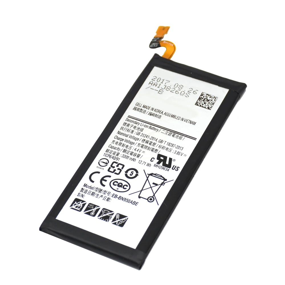  EB-BN950ABE для Samsung Galaxy Note 8 N950 N950F N950U N950N литий-ионная аккумуляторная батарея Accu