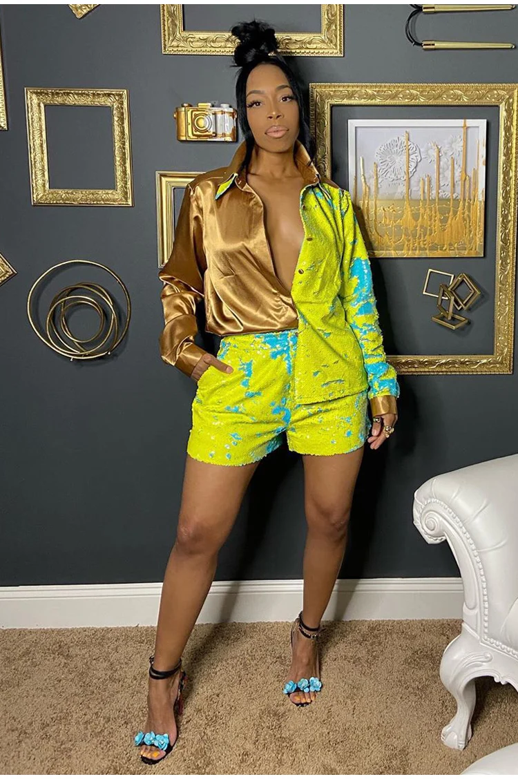 
2020 Girl long Sleeve Blouses Dress for Women Fashion two-piece shirt pants 