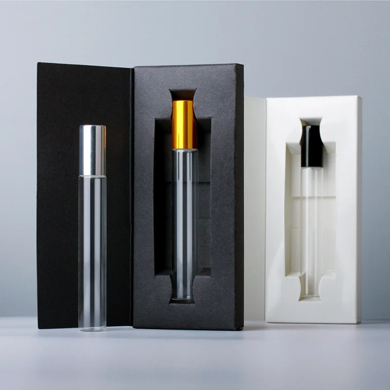 logo custom cosmetic paper perfume spray packaging box