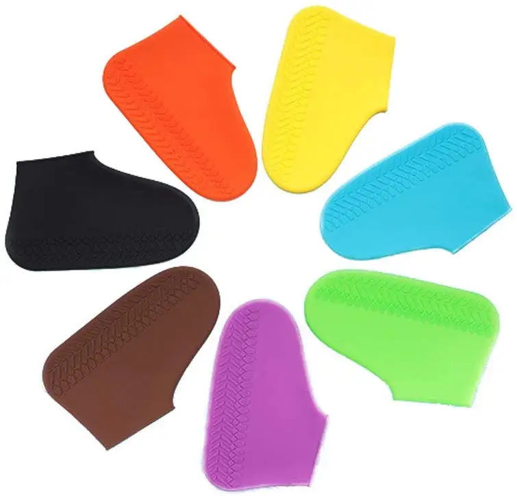 
Ultra Elastic Silicone Waterproof Shoe Case Cover Reusable and Washable Non Slip for Rain Travel 