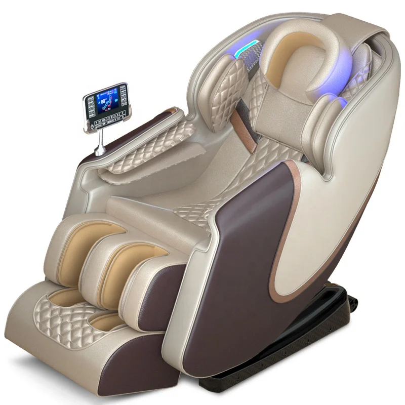 Hot Selling Luxury Air Compression Heating Zero Gravity Shiatsu Massage Chair
