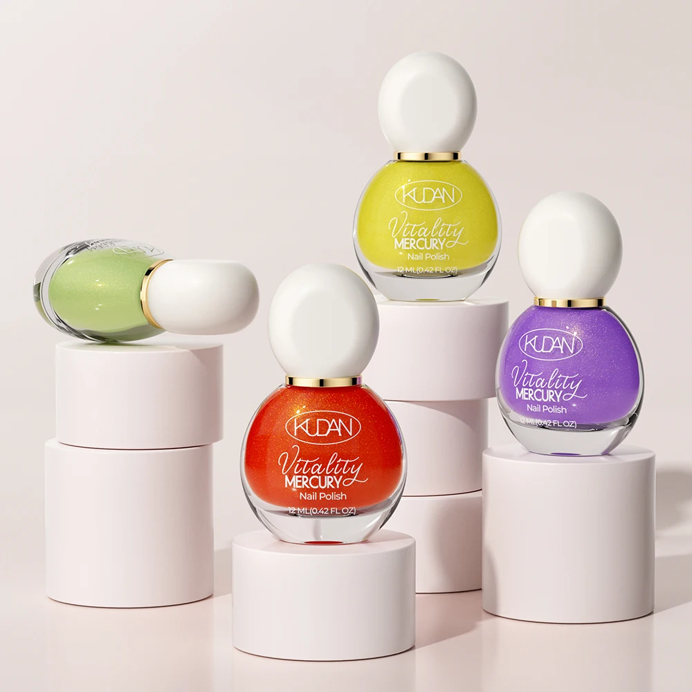 KUDAN Organic Vegan 10ml Water Based Nail Polish for Women Beauty Products with Organic Nail Paint vendeeni gel polish