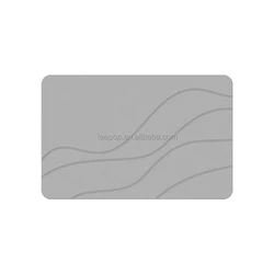 Absorbent Diatomite Bathroom Mats Stone Diatomaceous Bath Mat