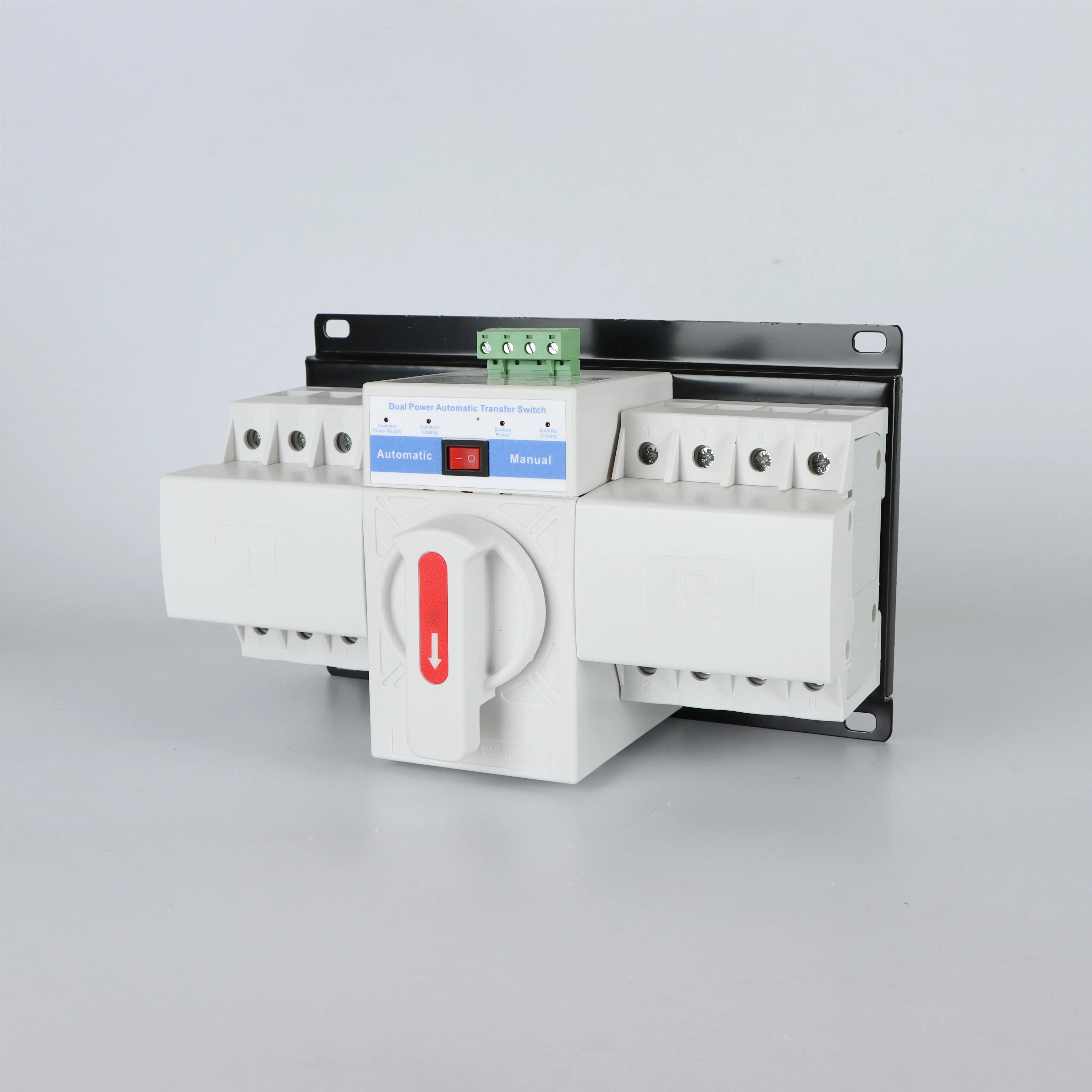 HONI 2P mini Dual power automatic transfer switch 63A AC230V AC690V Electrical Switch(with an instruction manual)