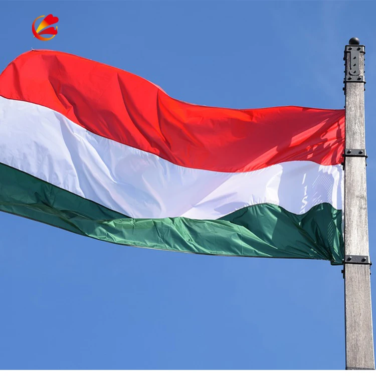 High quality cheap 3x5ft customizable size  Hungary National national flags red white green flag