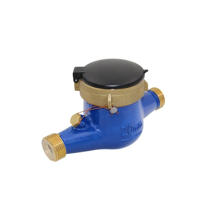 Высокоточный импульсный выход, класс B, механический многоструйный счетчик воды