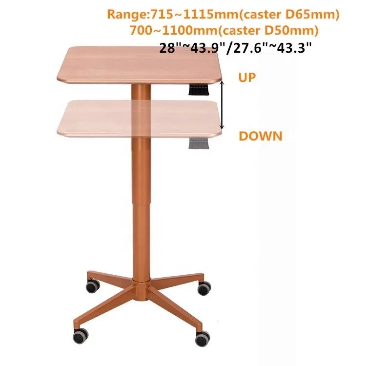 High Quality Foldable Electric Adjustable Height mechanisms Office Furniture Standing table metal leg