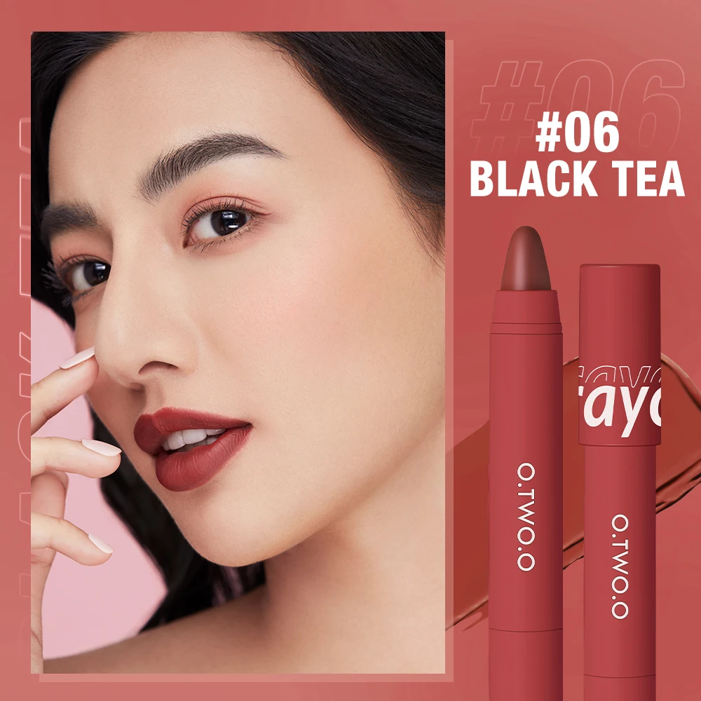 O.TWO.O New Arrival Waterproof Long Lasting Velvet Matte Lipstick Silky And Soft Matte Velvet Lipstick Pen