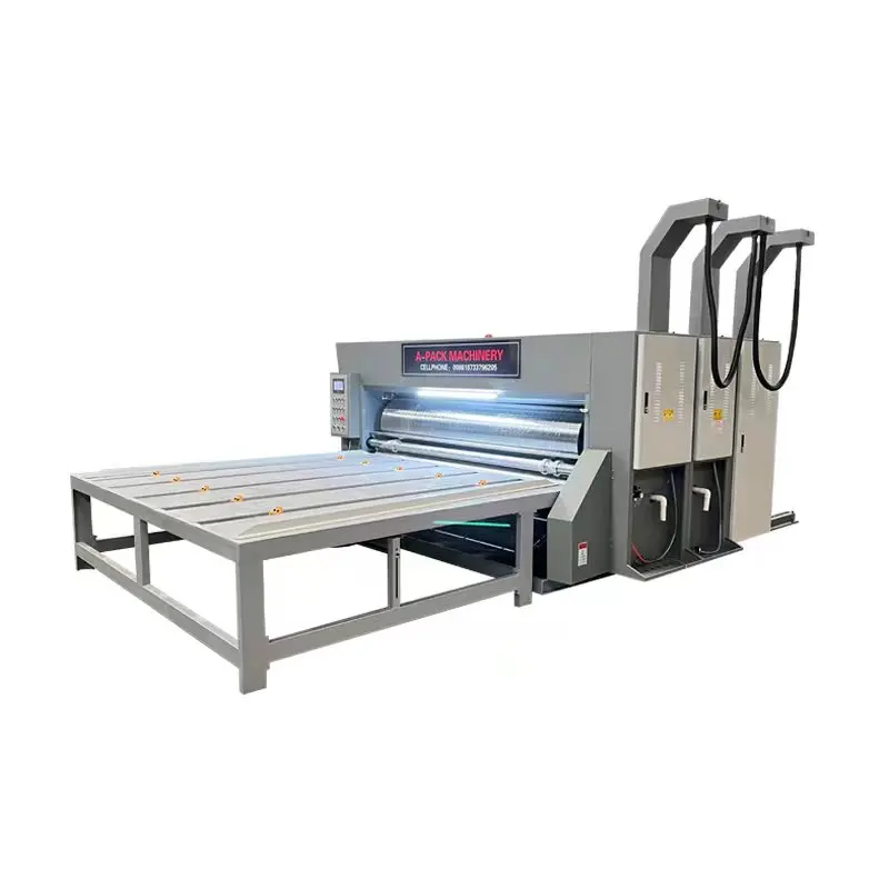 carton machinery carton box printing slotting die cutting machine