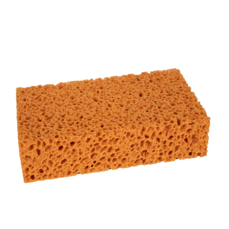 Wholesale Fiber Cellulose Car Waxing Sponge Polishing Scouring Pads Car Cleaning Foam Sponges  for Car Bodies