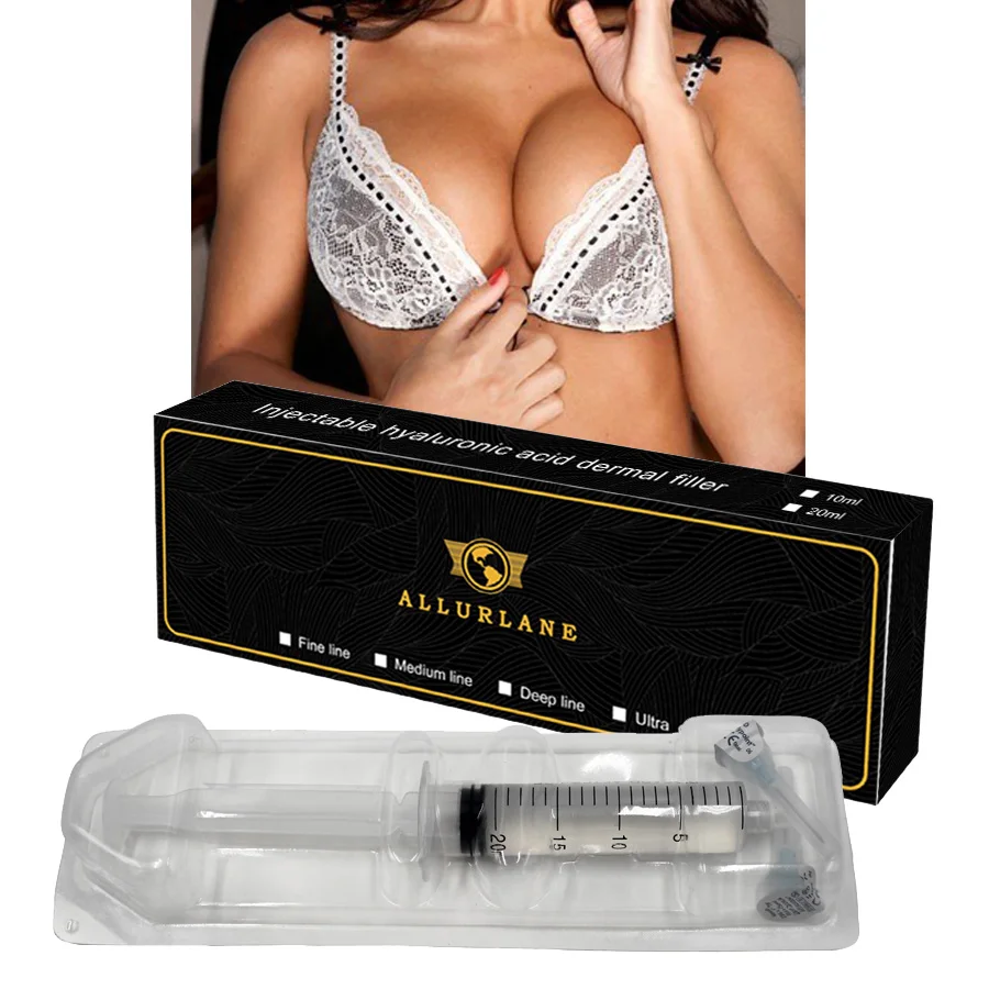 
Cross-linked hyaluronate acid injectable filler for breast enlargement injection 20ml 