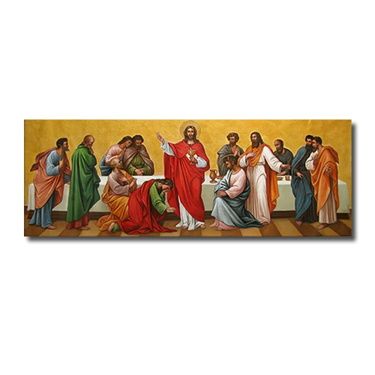 Beautiful religious artwork painting print canvas painting of living room wall decoration