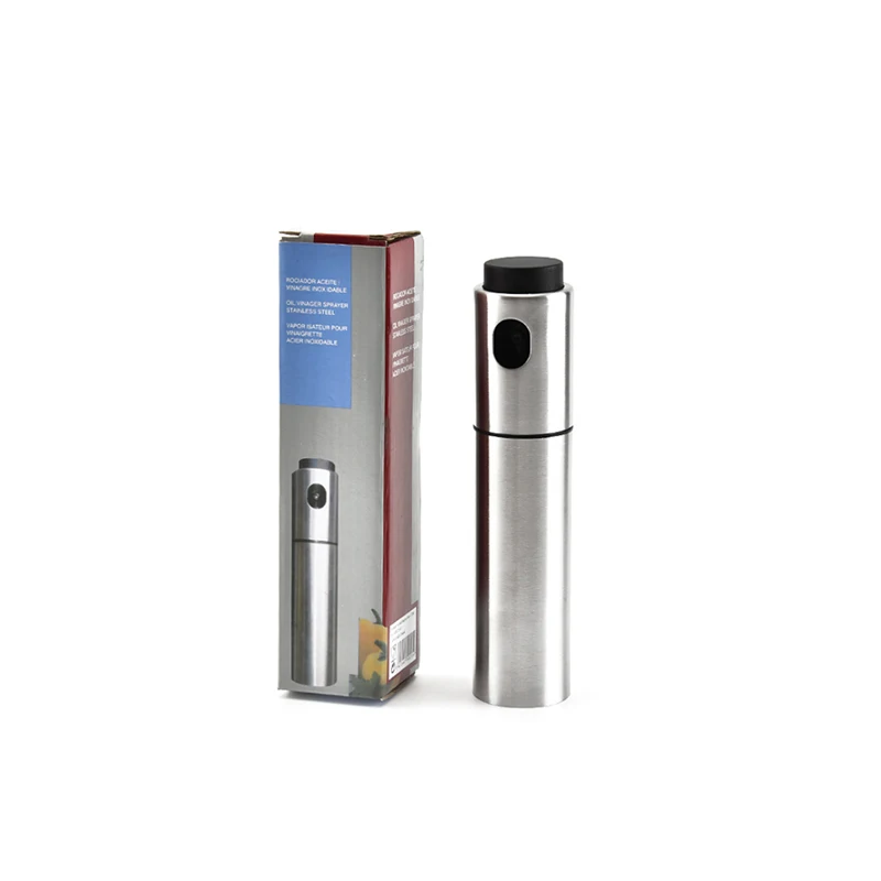 
New Type Stainless Steel Spray Oil Bottle Barbecue Frying Vinegar Oil Bottle Household Kitchen Tools 