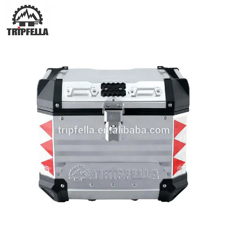 Factory sale 40L Top case Aluminum box for motorcycle