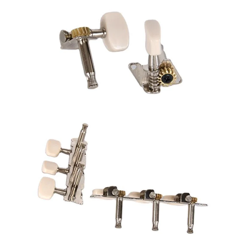 Заводская оптовая продажа полузакрытая ручка для гитары струнные детали укулеле тюнинг колышек