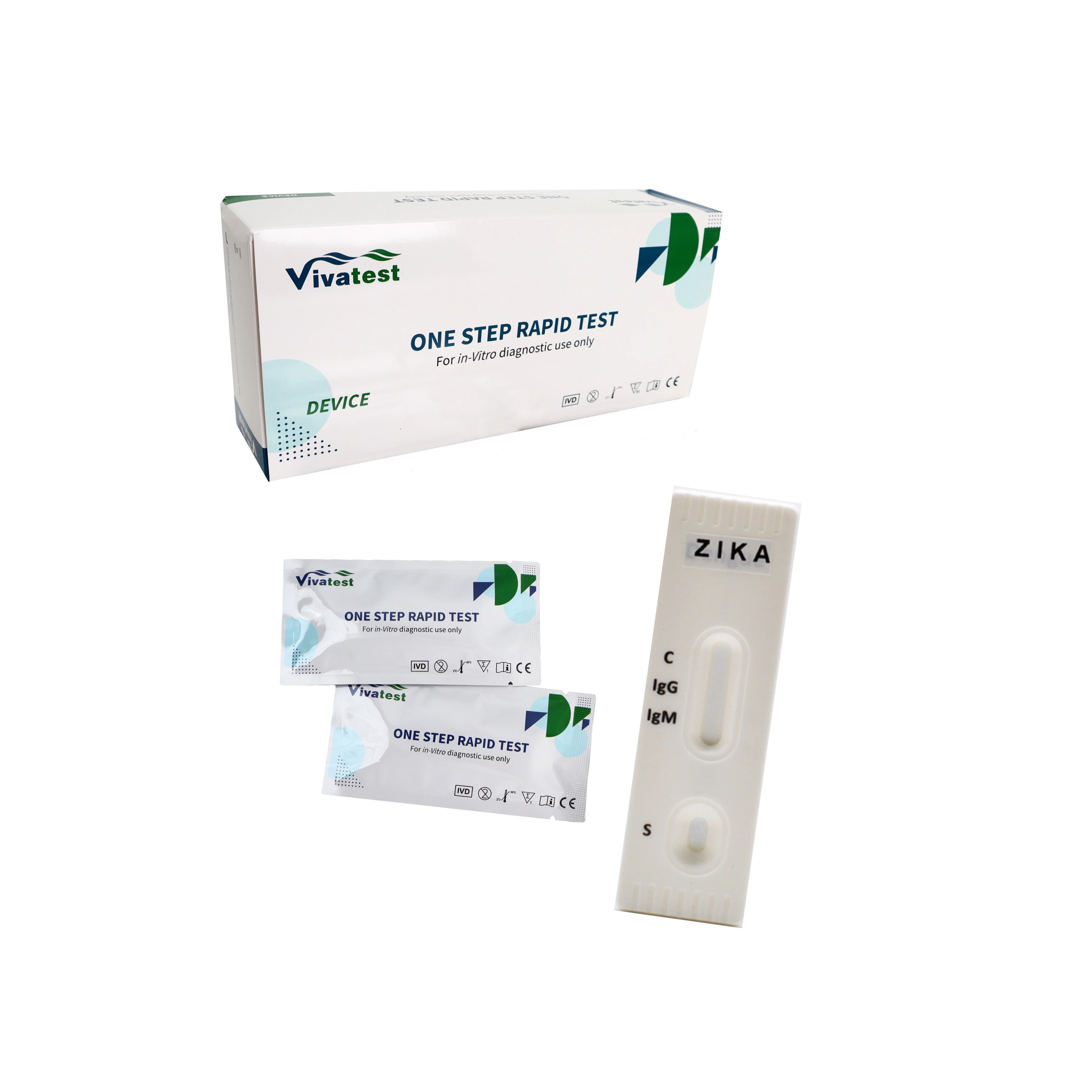 High Quality Wholesale RDT Zika IgG IgM Rapid Test Kits Zika Diagnostic Reagents