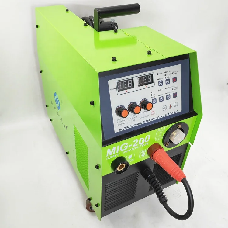 mig200 mig welder  220V  Single Phase MMA  MIG Welding With LED  Show 200amp mig welding machine