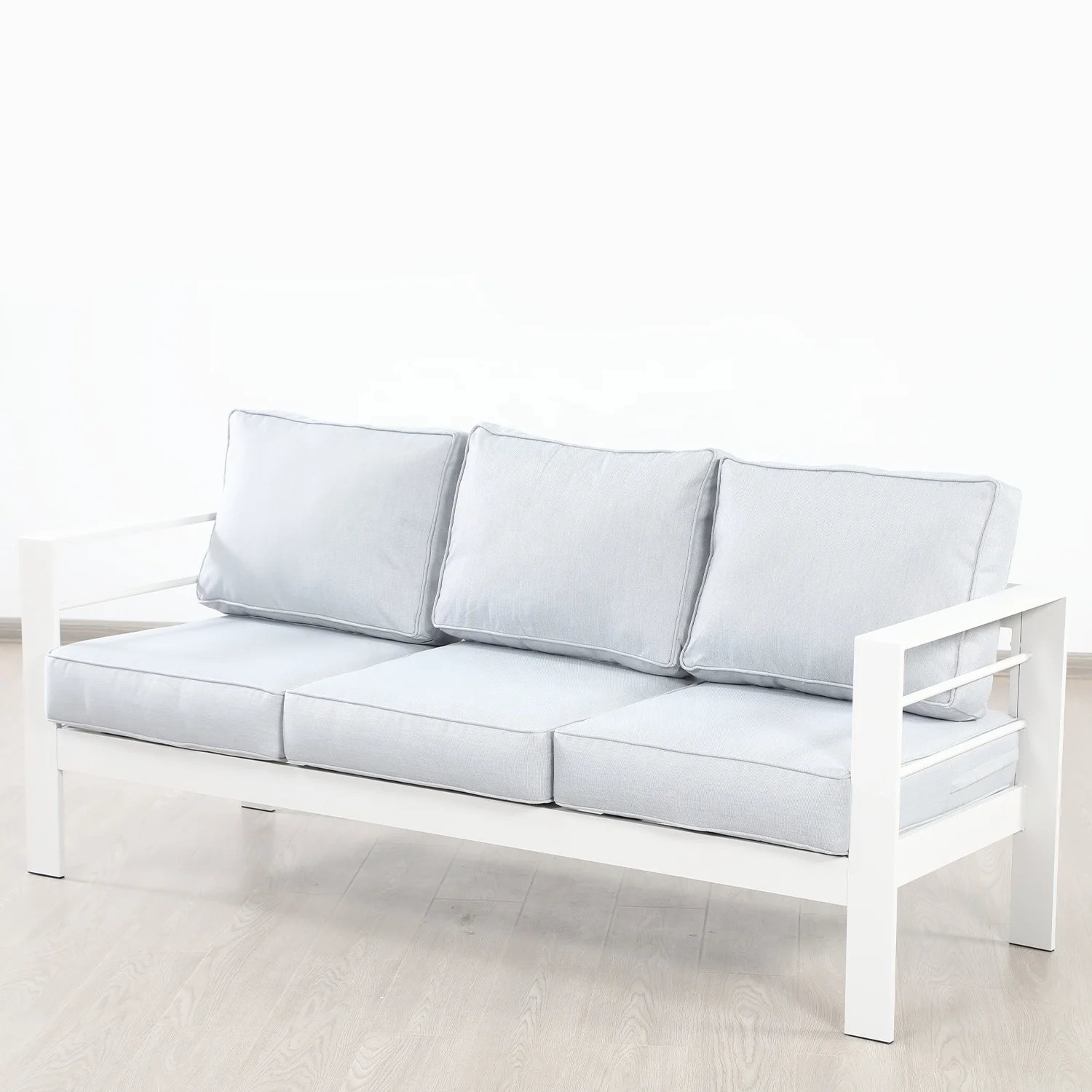 New Coming Ningbo Outdoor Sofa Set Elegant Aluminum Style Outside Garden Patio Furniture