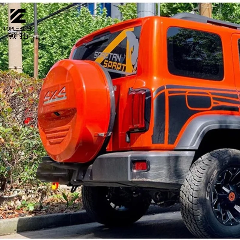 Orange Color Spare Tire Cover Wheel Cover for GWM Tank 300 Accessories