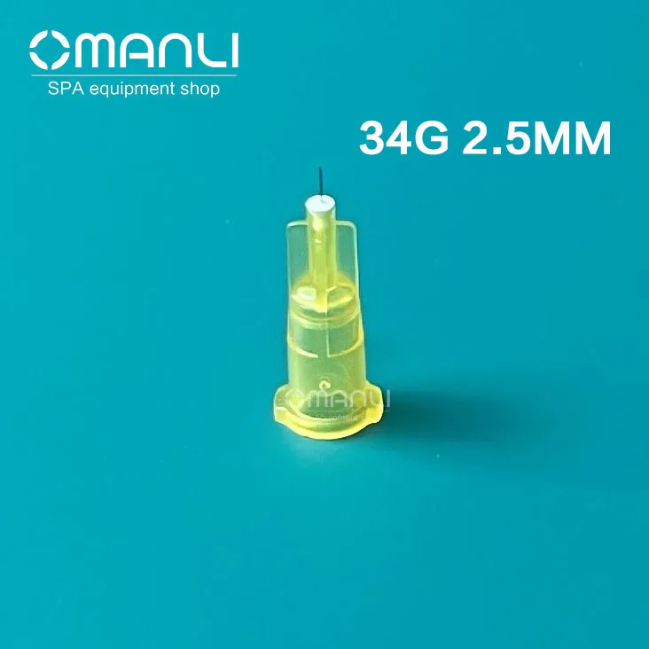 Disposable Needle 34G 1.5Mm 4Mm 2.5Mm Meso 34G 1.5MM Mesotherapy Needle