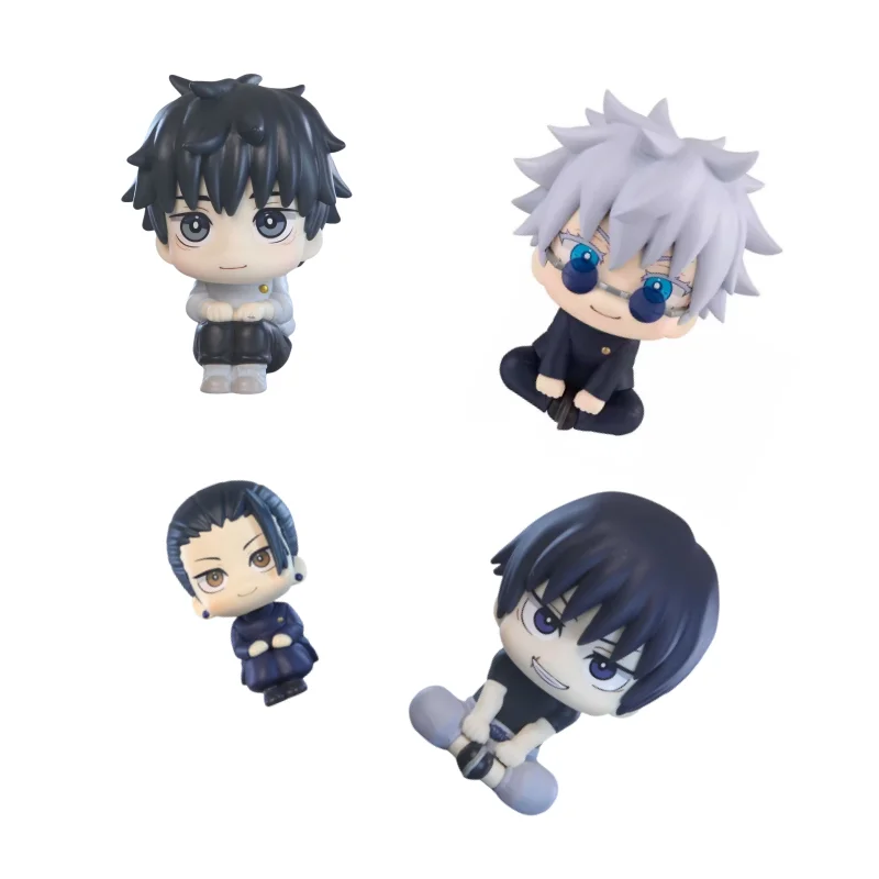 hot sell cute Version 10cm Anime Jujutsu Kaisen Fushiguro Toji Geto Okkotsu Yuta Gojo PVC Action Figure