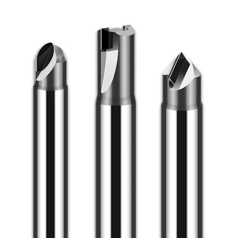 1045 steel Ball Nose Milling Cutter Carbon Fiber Fiberglass Bakelite Machining Tool New Material CNC Carbide