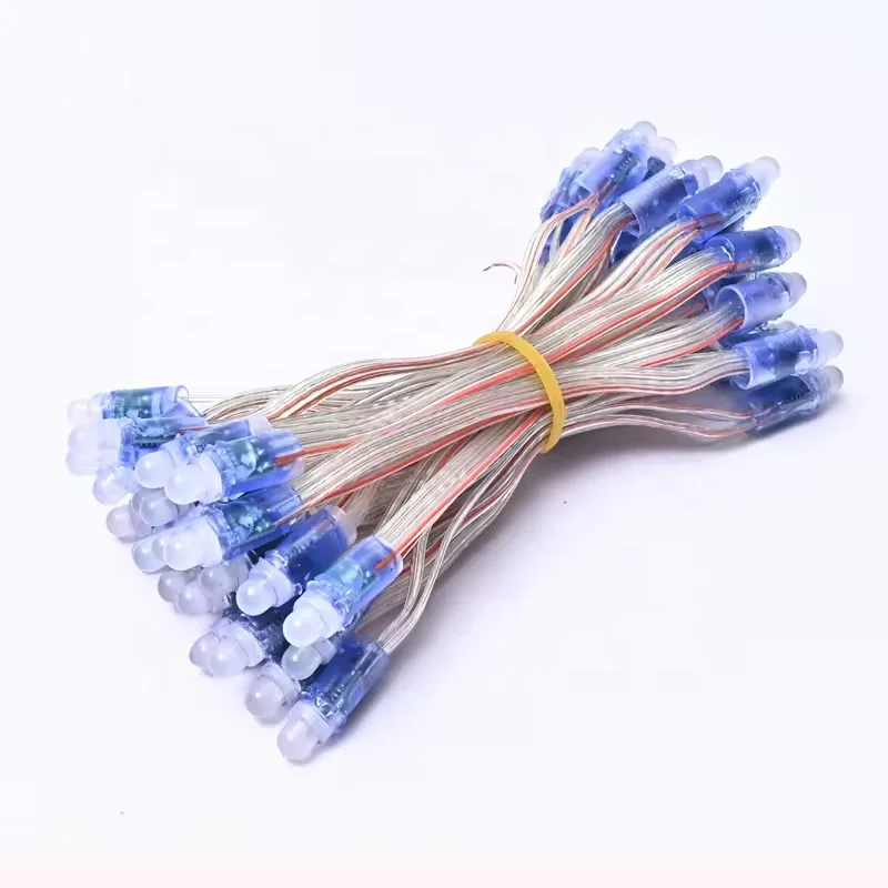 Waterproof IP68 12mm F8 0.1W Channel Letter lights string  WS2811 led pixel Light For Wedding