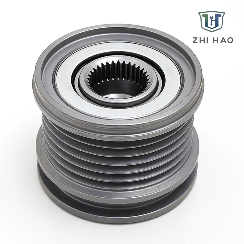 Alternator Clutch Pulley For DACIA LADA RENAULT NI-SSAN ALMERA II KUBISTAR MICRA III OEM 535010510 F-557755