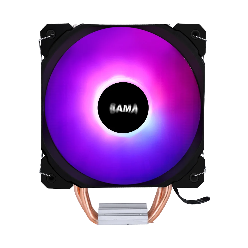 SAMA 4P120mm Чистый медный радиатор ПК кулер Rgb процессорный 120mm ЦПУ охлаждающий вентилятор для игр