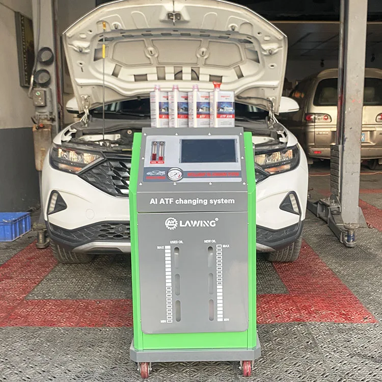 Spanish Portuguese English Russian Germany Gearbox Flush Machine Fully Automatic Transmission Fluid Exchanger