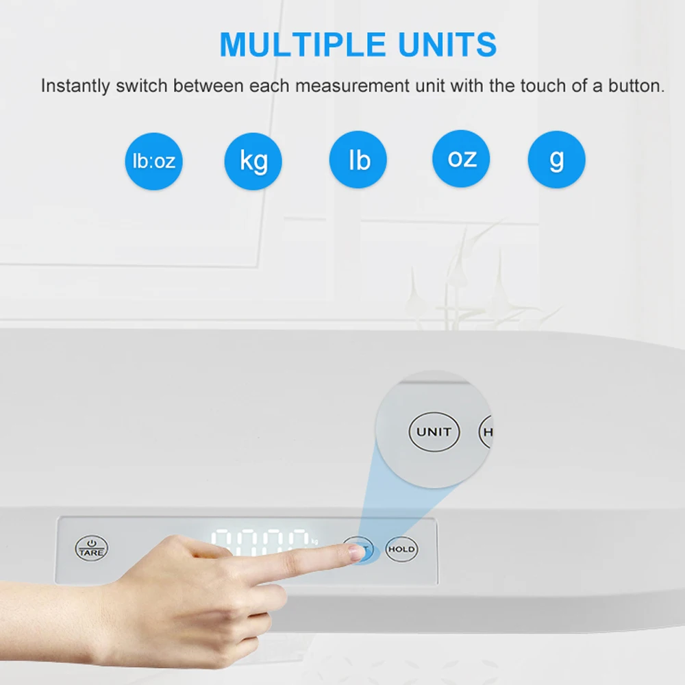 New Designed Household 40kg Measuring Newborns Infant Scale Electronic Baby Scale