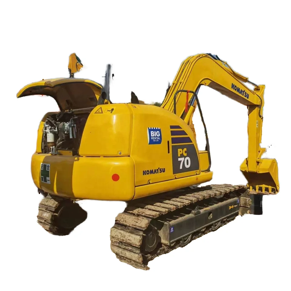 Used komatsu pc70-8 Used excavator  Komastu pc70-8 with Low price and Good quality on Hot sale compressor komatsu pc70