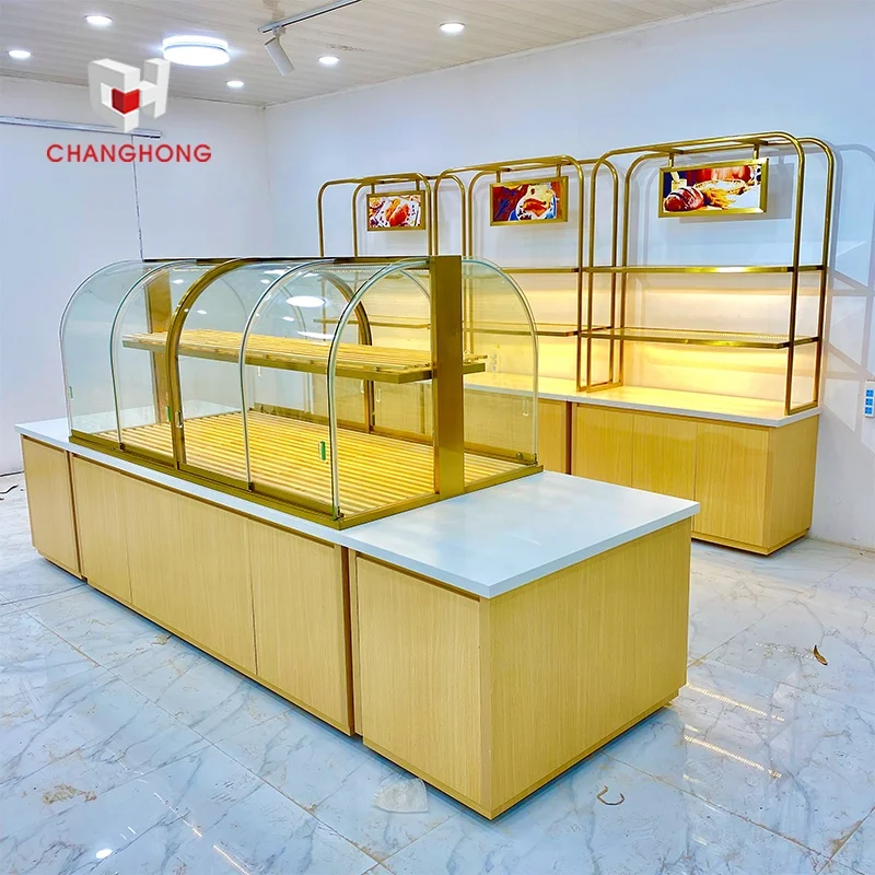 Витрина для тортов мебель хлебобулочных магазинов интерьерный дизайн магазин сладостей подходящие полки конфет витрина светильник магазина