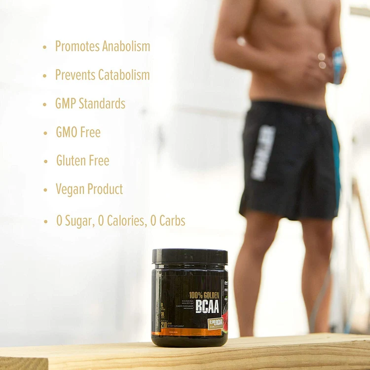 280g BCAA Powder Pre Workout Recovery Drink for Accelerated Muscle Recovery & Lean Muscle Growth - 6g Vegan BCAAs Amino Acids