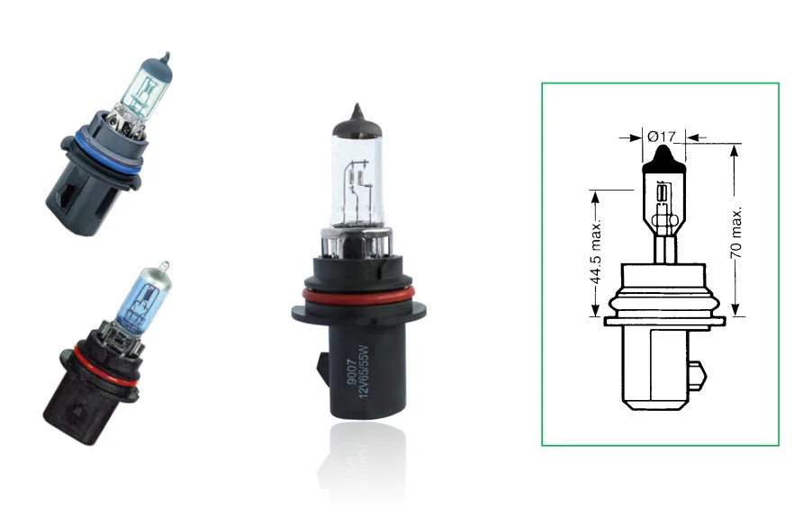 sale by bulk 9007 12v 65/55w px29t car bulbs 12v halogen