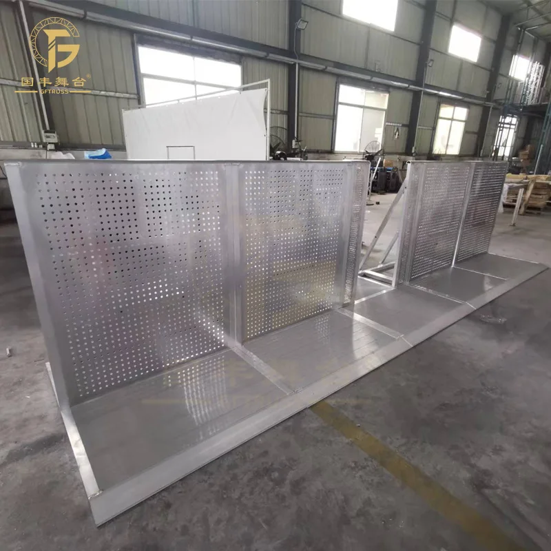 Aluminum Corner Barrier Aluminium Retractable Barricade Fence for Festival