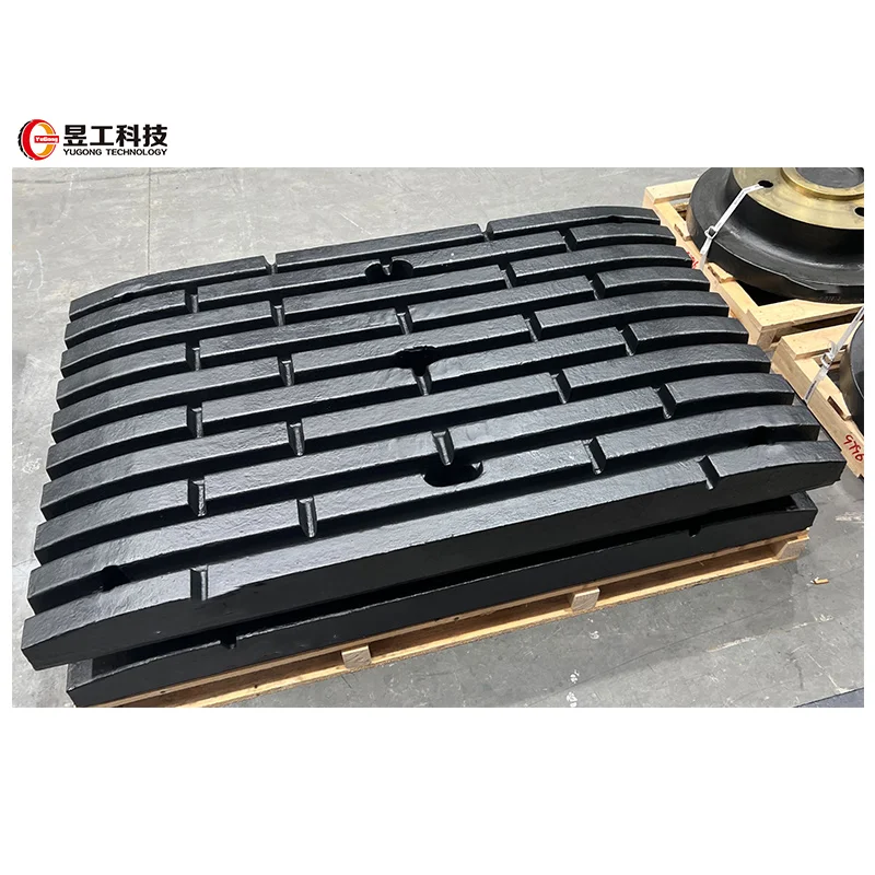 Factory direct sales high wear resistant High Manganese Steel  jaw crusher tooth plate