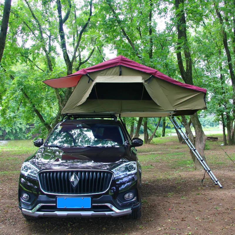 High quality portable car camping  rooftop tent folding easy set up