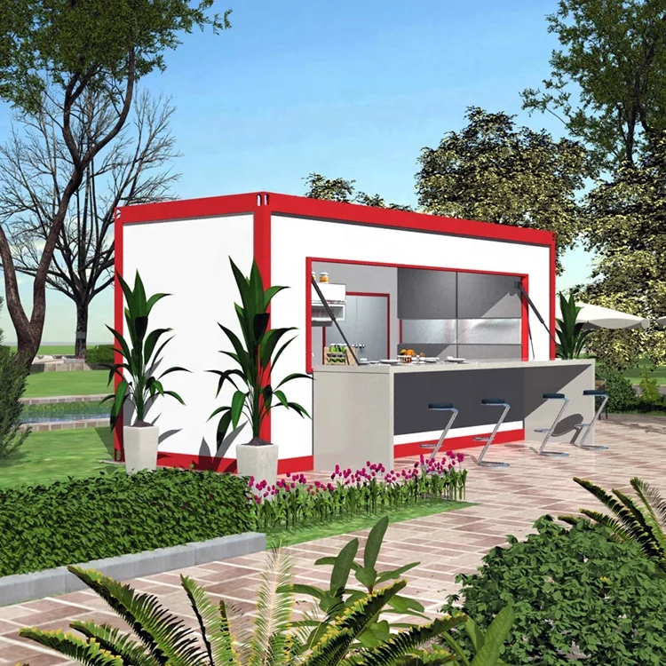 20FT Container Frame Kit Mobile Container Shop from China Manufacturer