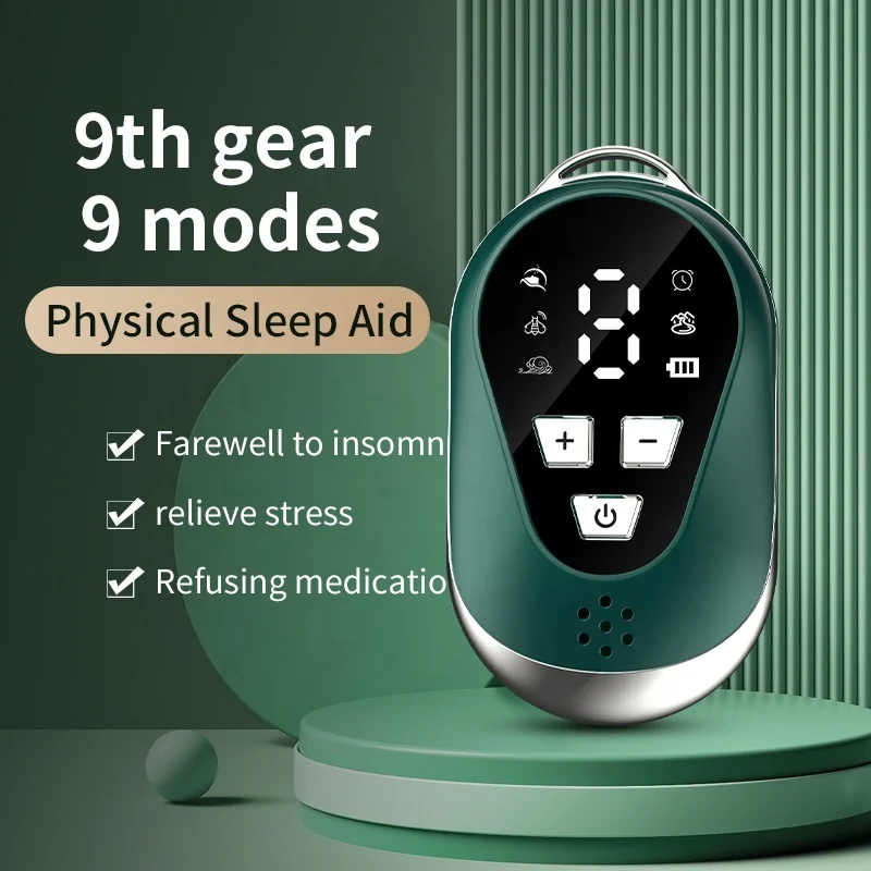 Hand held Sleep Aid Device Insomnia Anxiety Depression Relief Microcurrent Sleep Aid Healthy Improve Sleeping